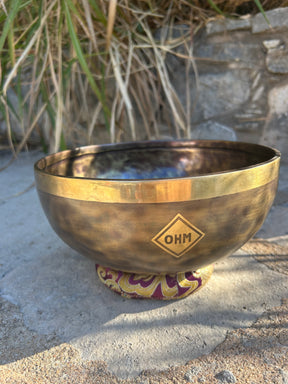 D Note 3rd Octave - Legacy Collection Handmade Bronze Makers Mark Singing Bowl