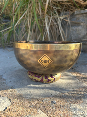 D Note 3rd Octave - Legacy Collection Handmade Bronze Makers Mark Singing Bowl