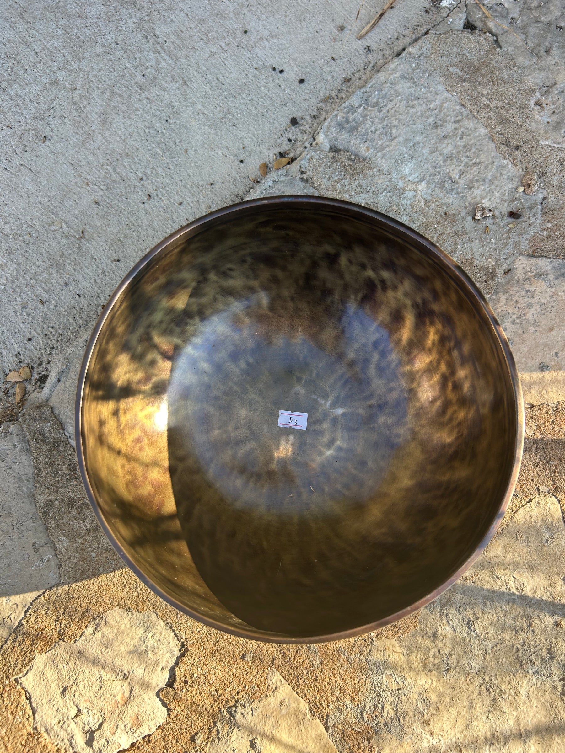 D Note 3rd Octave - Legacy Collection Handmade Bronze Makers Mark Singing Bowl