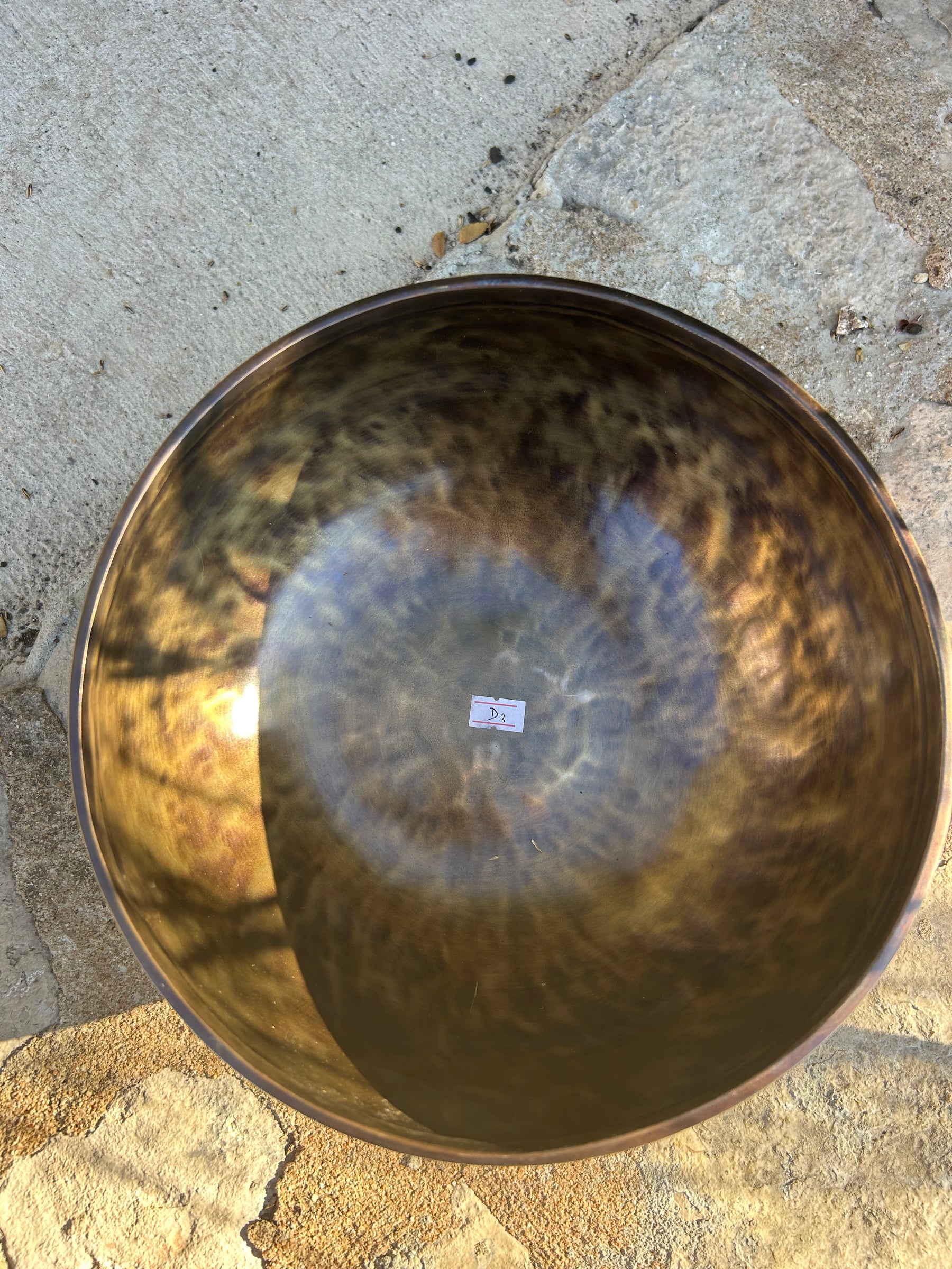 D Note 3rd Octave - Legacy Collection Handmade Bronze Makers Mark Singing Bowl