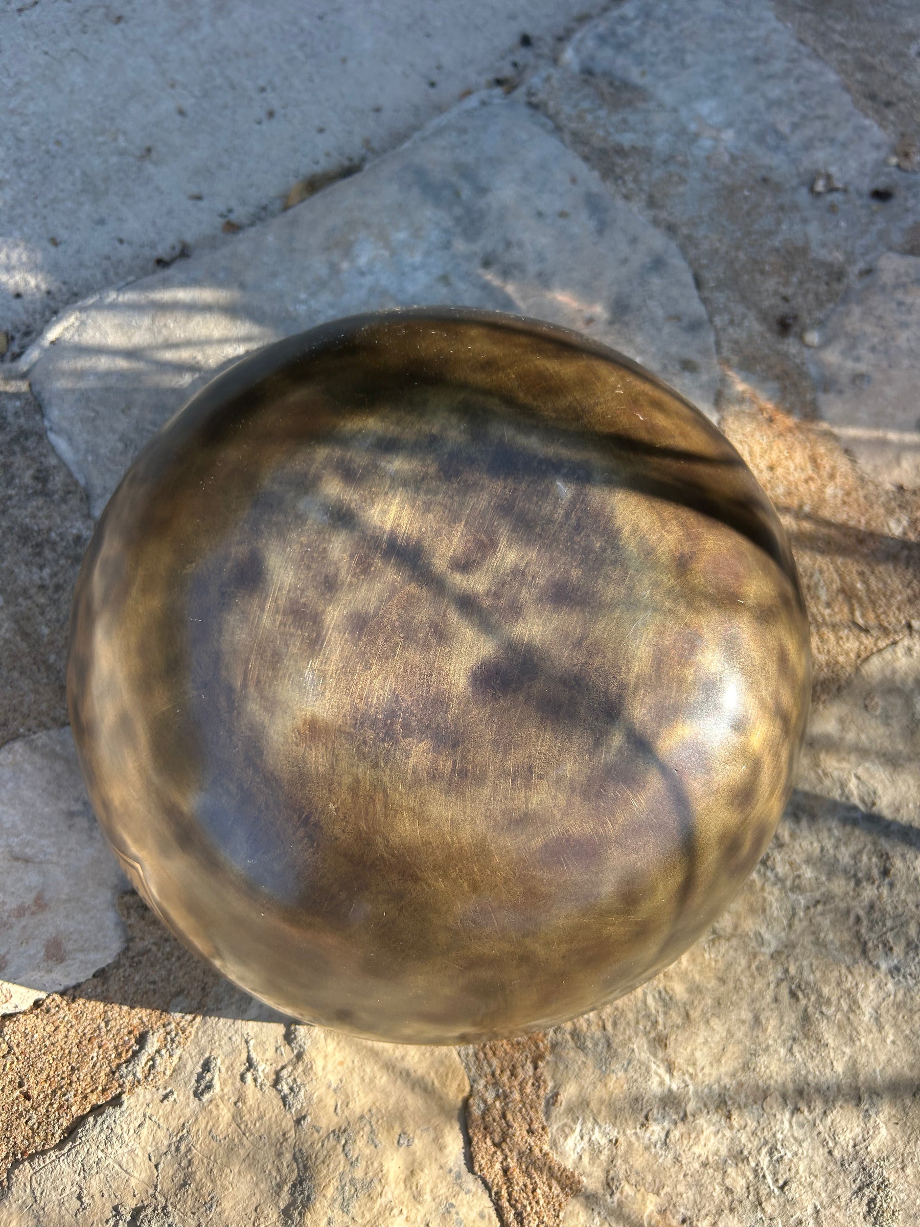 D Note 3rd Octave - Legacy Collection Handmade Bronze Makers Mark Singing Bowl