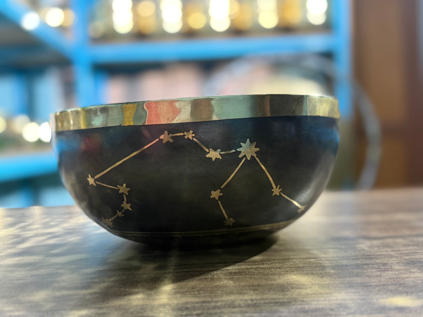 The Aquarius Singing Bowl - 9 inch Large | Handmade In Nepal