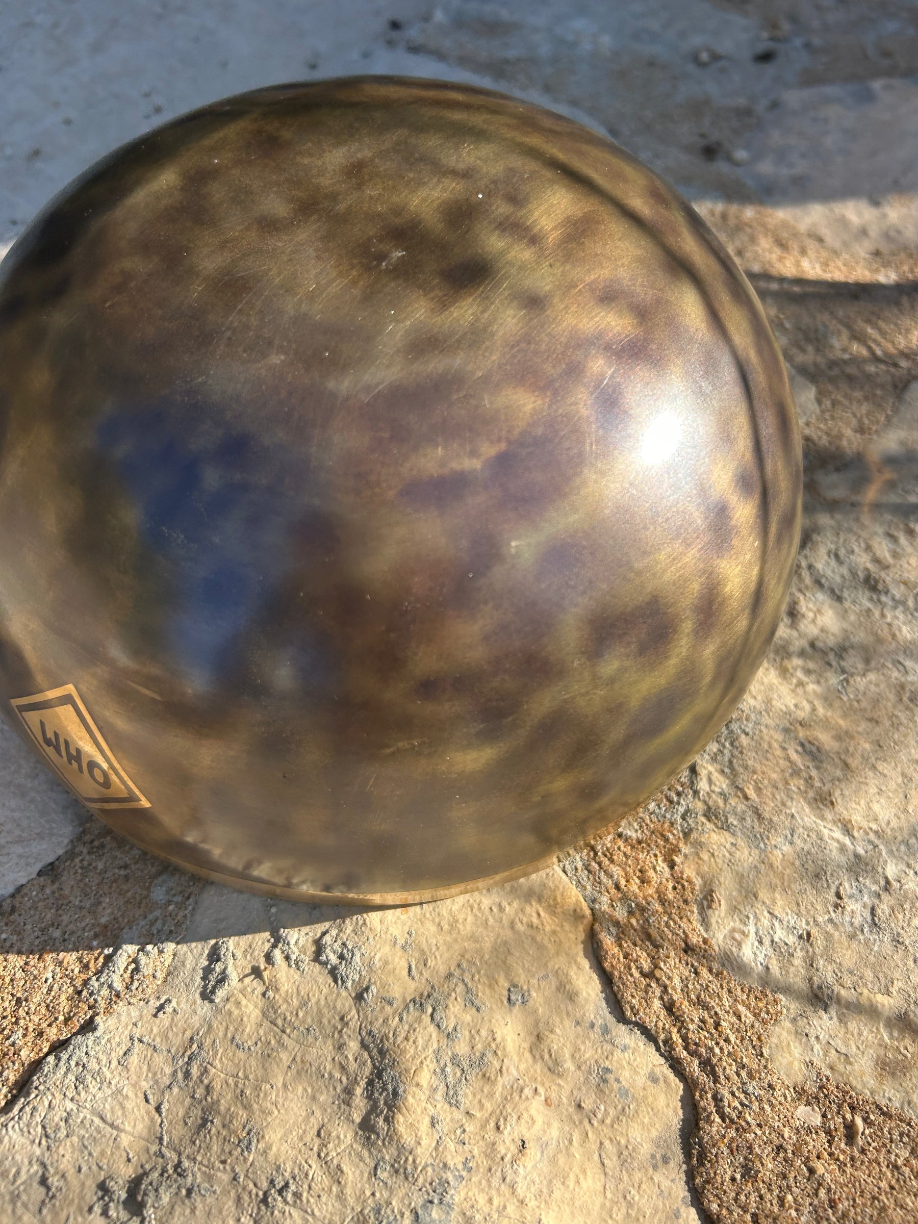 E Note 3rd Octave - Legacy Collection Handmade Bronze Makers Mark Singing Bowl