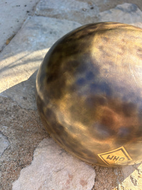 E Note 3rd Octave - Legacy Collection Handmade Bronze Makers Mark Singing Bowl