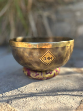 F Note 3rd Octave - Legacy Collection Handmade Bronze Makers Mark Singing Bowl
