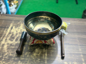 The Aquarius Singing Bowl - 9 inch Large | Handmade In Nepal