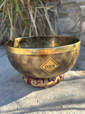 F Note 3rd Octave - Legacy Collection Handmade Bronze Makers Mark Singing Bowl