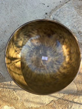 F Note 3rd Octave - Legacy Collection Handmade Bronze Makers Mark Singing Bowl