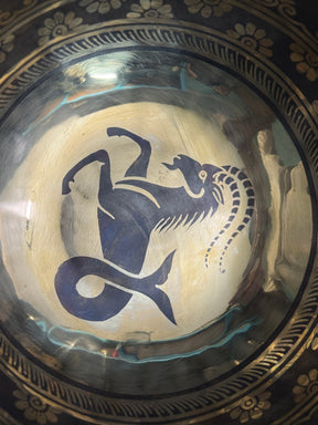 The Capricorn Singing Bowl - 9 inch Large | Handmade In Nepal