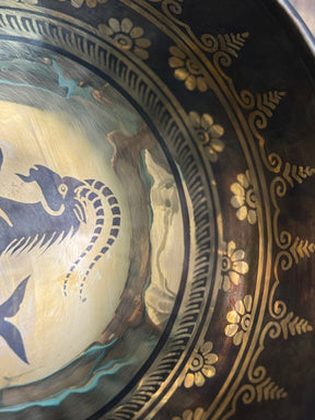 The Capricorn Singing Bowl - 9 inch Large | Handmade In Nepal