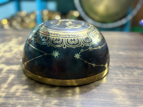 The Capricorn Singing Bowl - 9 inch Large | Handmade In Nepal