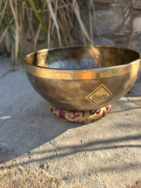 G Note 3rd Octave - Legacy Collection Handmade Bronze Makers Mark Singing Bowl