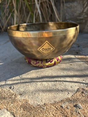 G Note 3rd Octave - Legacy Collection Handmade Bronze Makers Mark Singing Bowl