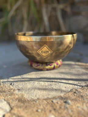G Note 3rd Octave - Legacy Collection Handmade Bronze Makers Mark Singing Bowl