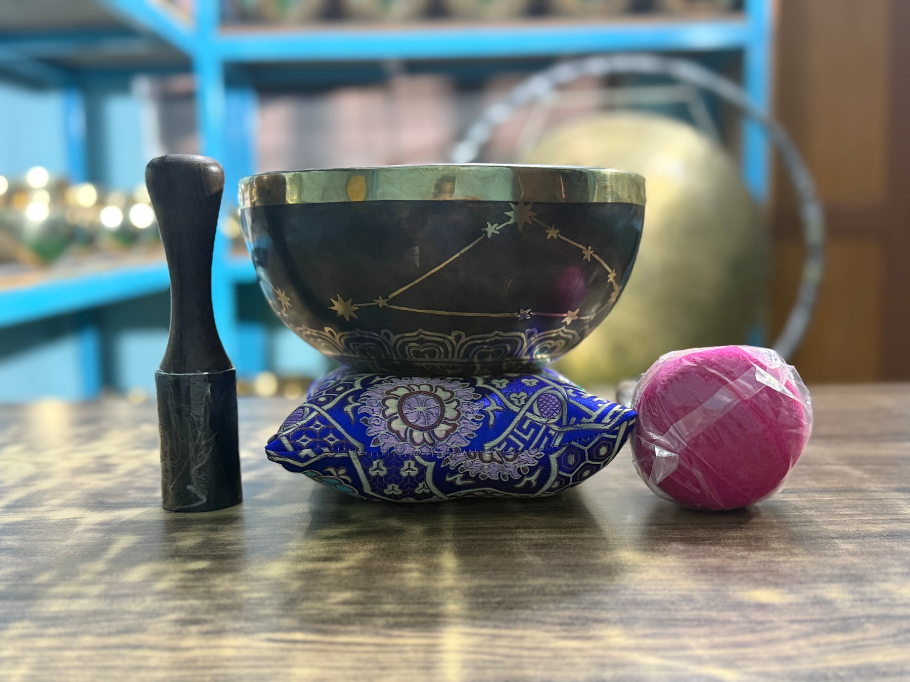 The Capricorn Singing Bowl - 9 inch Large | Handmade In Nepal