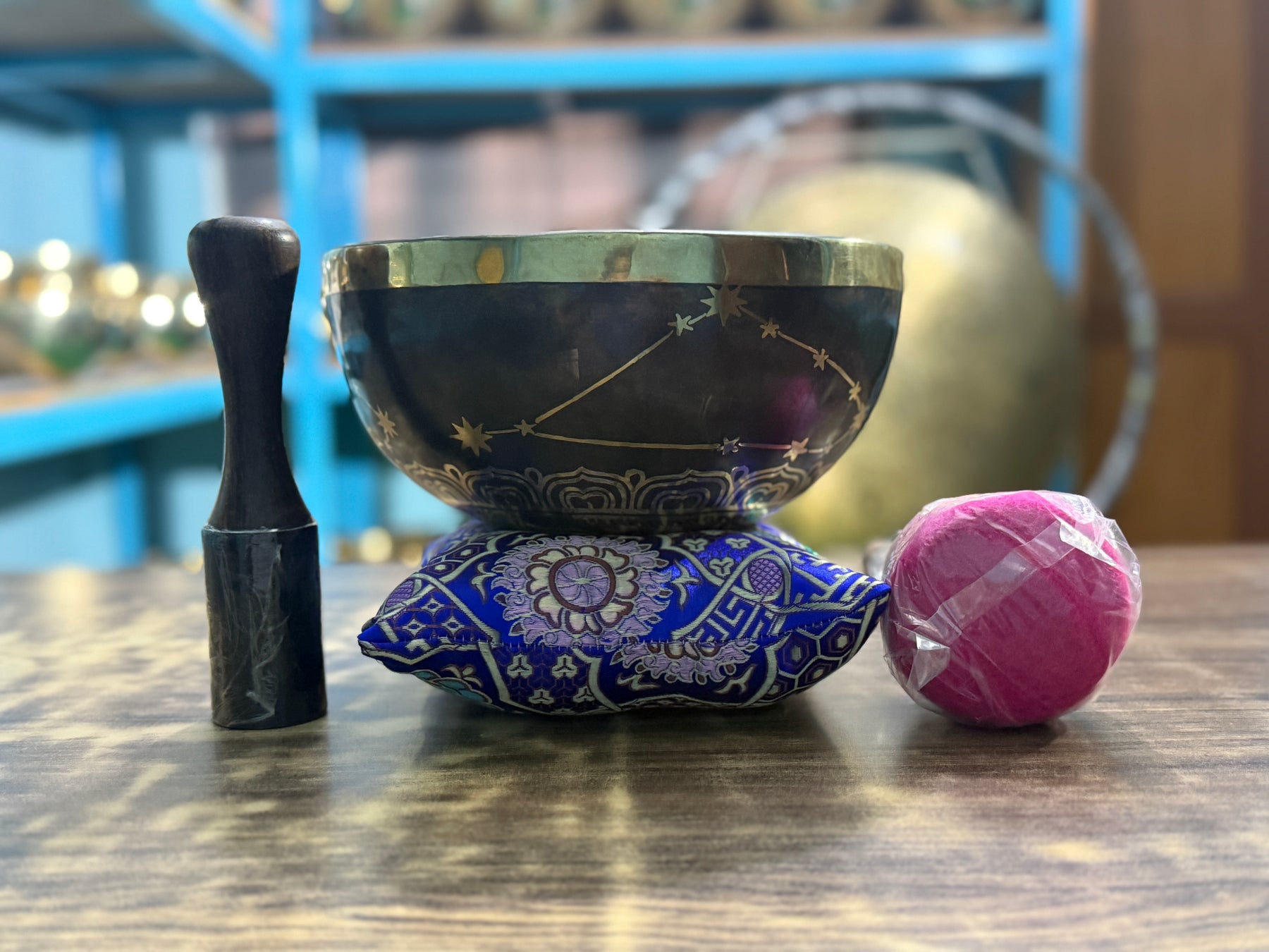 The Capricorn Singing Bowl - 9 inch Large | Handmade In Nepal