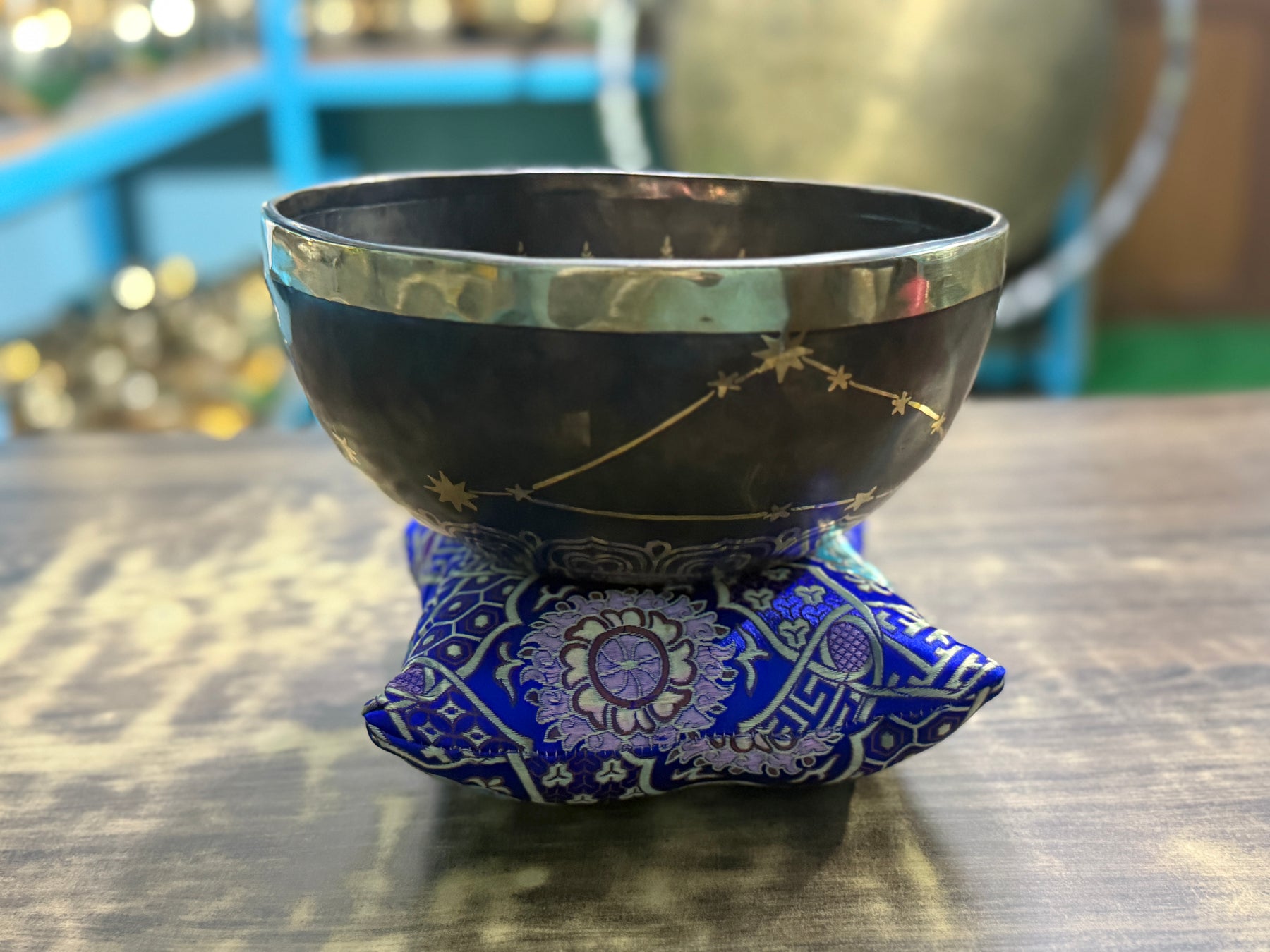 The Capricorn Singing Bowl - 9 inch Large | Handmade In Nepal