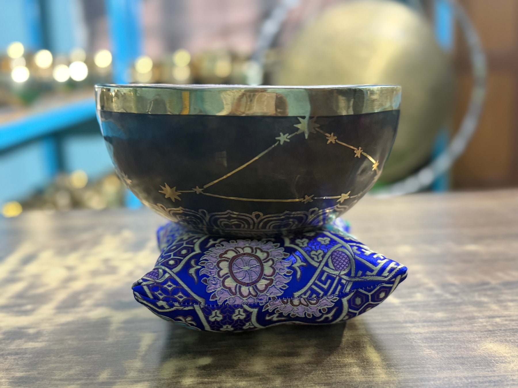 The Capricorn Singing Bowl - 9 inch Large | Handmade In Nepal