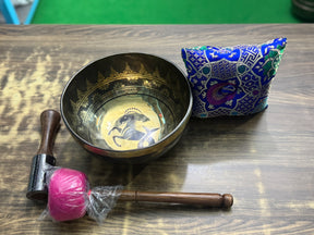 The Capricorn Singing Bowl - 9 inch Large | Handmade In Nepal