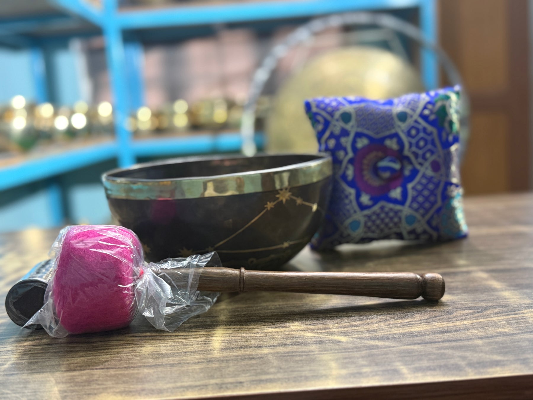 The Capricorn Singing Bowl - 9 inch Large | Handmade In Nepal