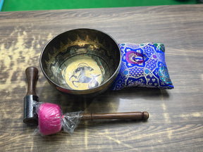 The Capricorn Singing Bowl - 9 inch Large | Handmade In Nepal