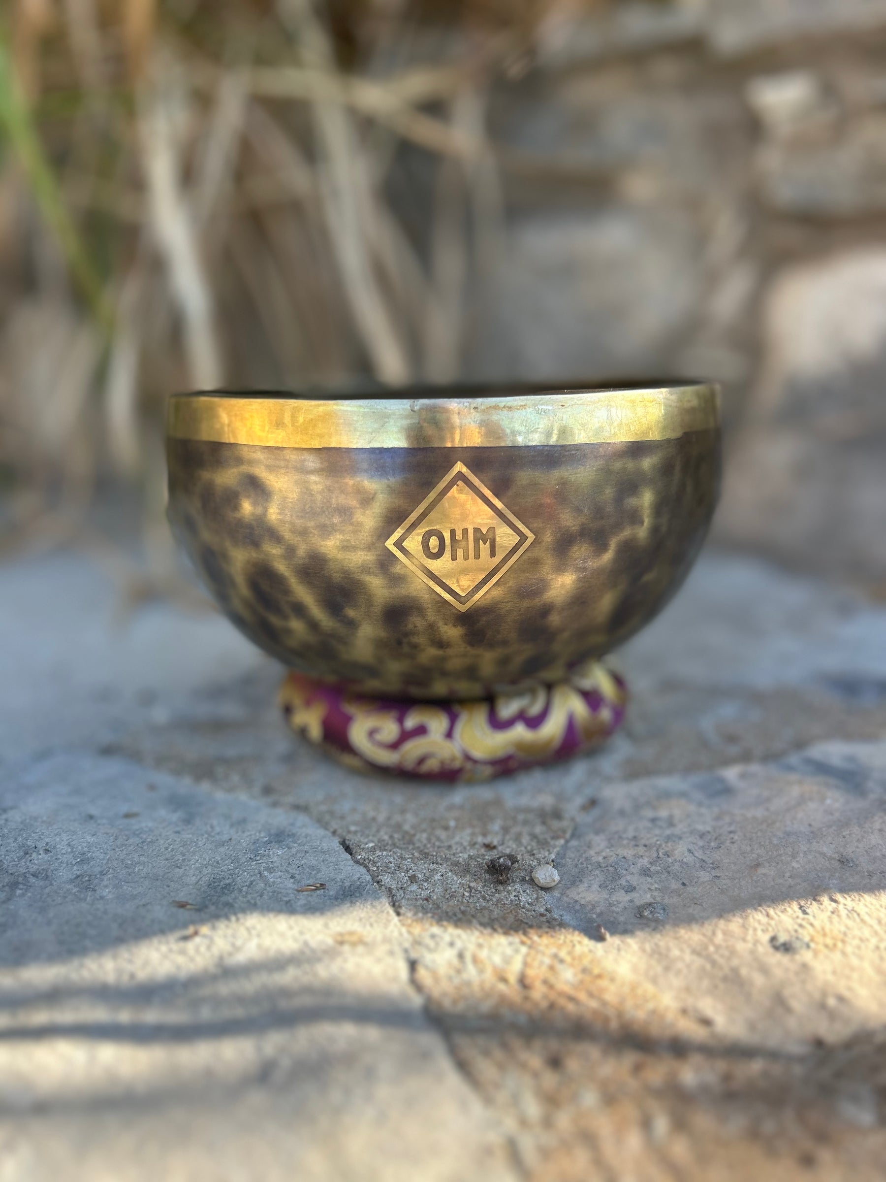 A Note 3rd Octave - Legacy Collection Handmade Bronze Makers Mark Singing Bowl