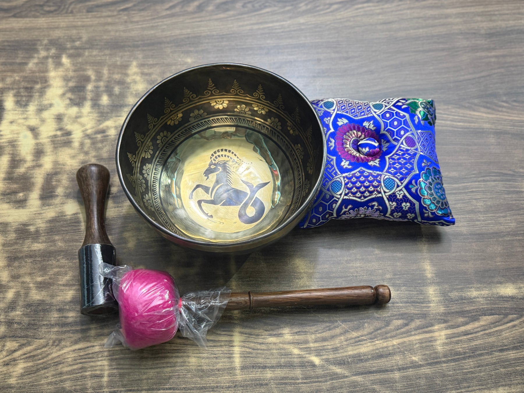 The Capricorn Singing Bowl - 9 inch Large | Handmade In Nepal