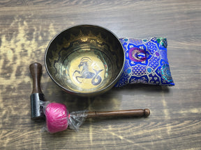 The Capricorn Singing Bowl - 9 inch Large | Handmade In Nepal