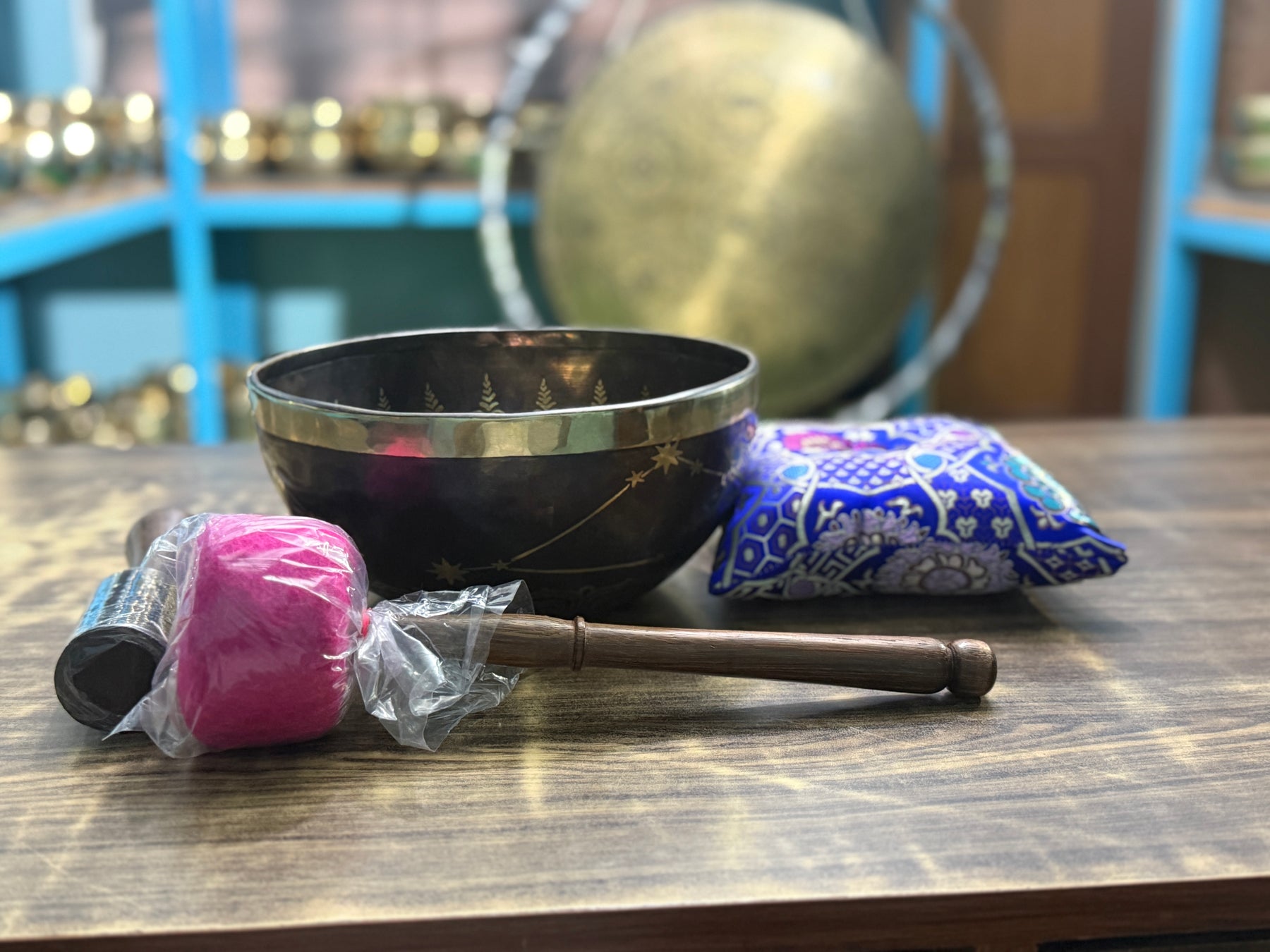The Capricorn Singing Bowl - 9 inch Large | Handmade In Nepal