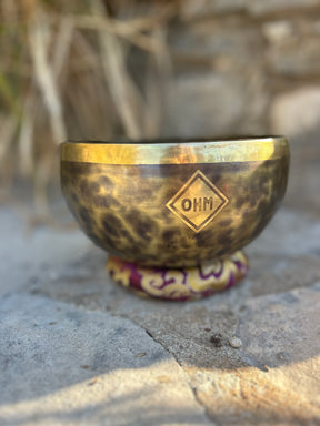 A Note 3rd Octave - Legacy Collection Handmade Bronze Makers Mark Singing Bowl