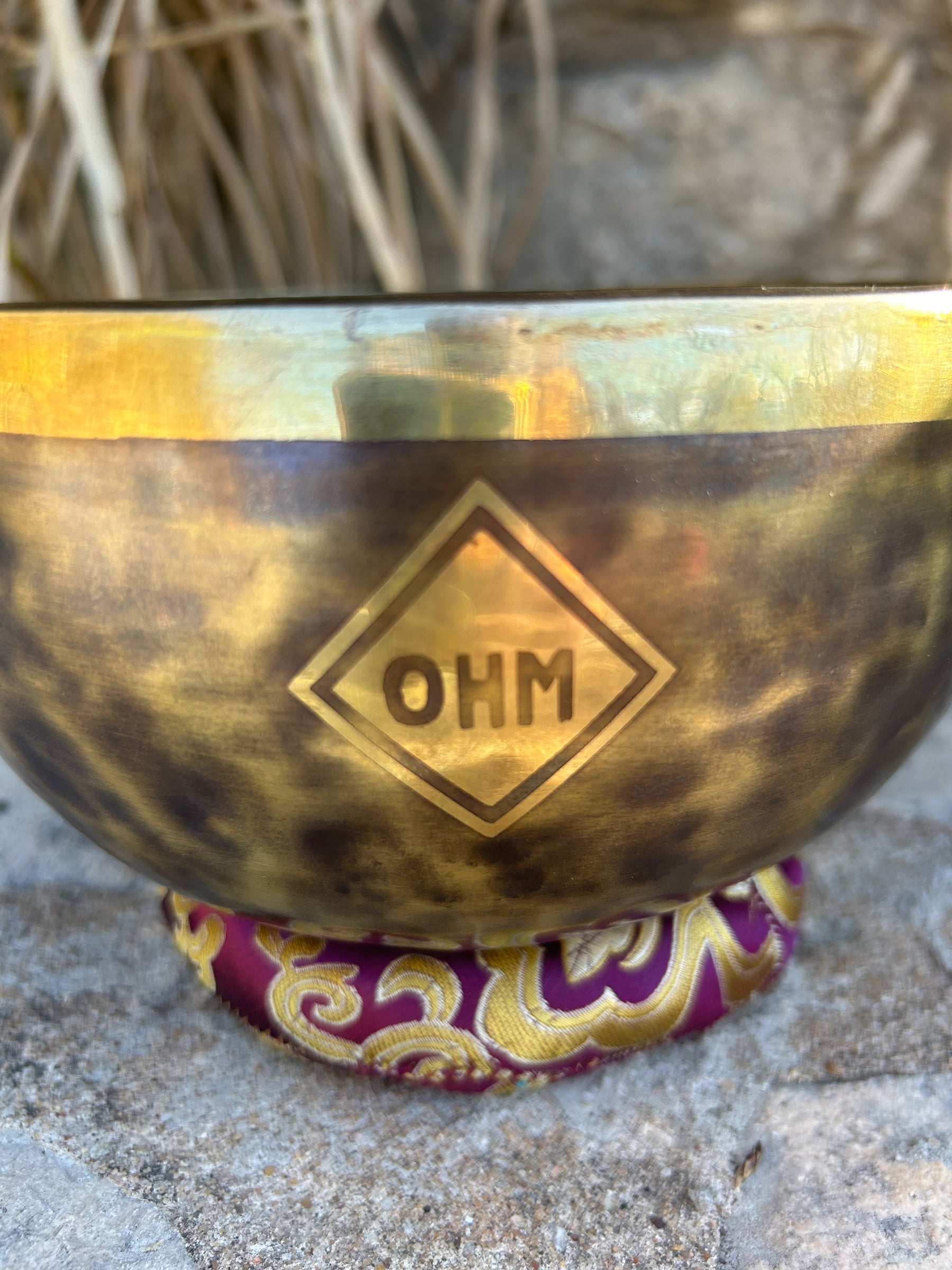 A Note 3rd Octave - Legacy Collection Handmade Bronze Makers Mark Singing Bowl