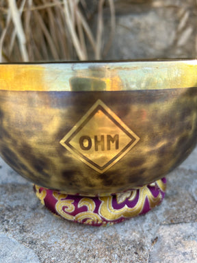 A Note 3rd Octave - Legacy Collection Handmade Bronze Makers Mark Singing Bowl