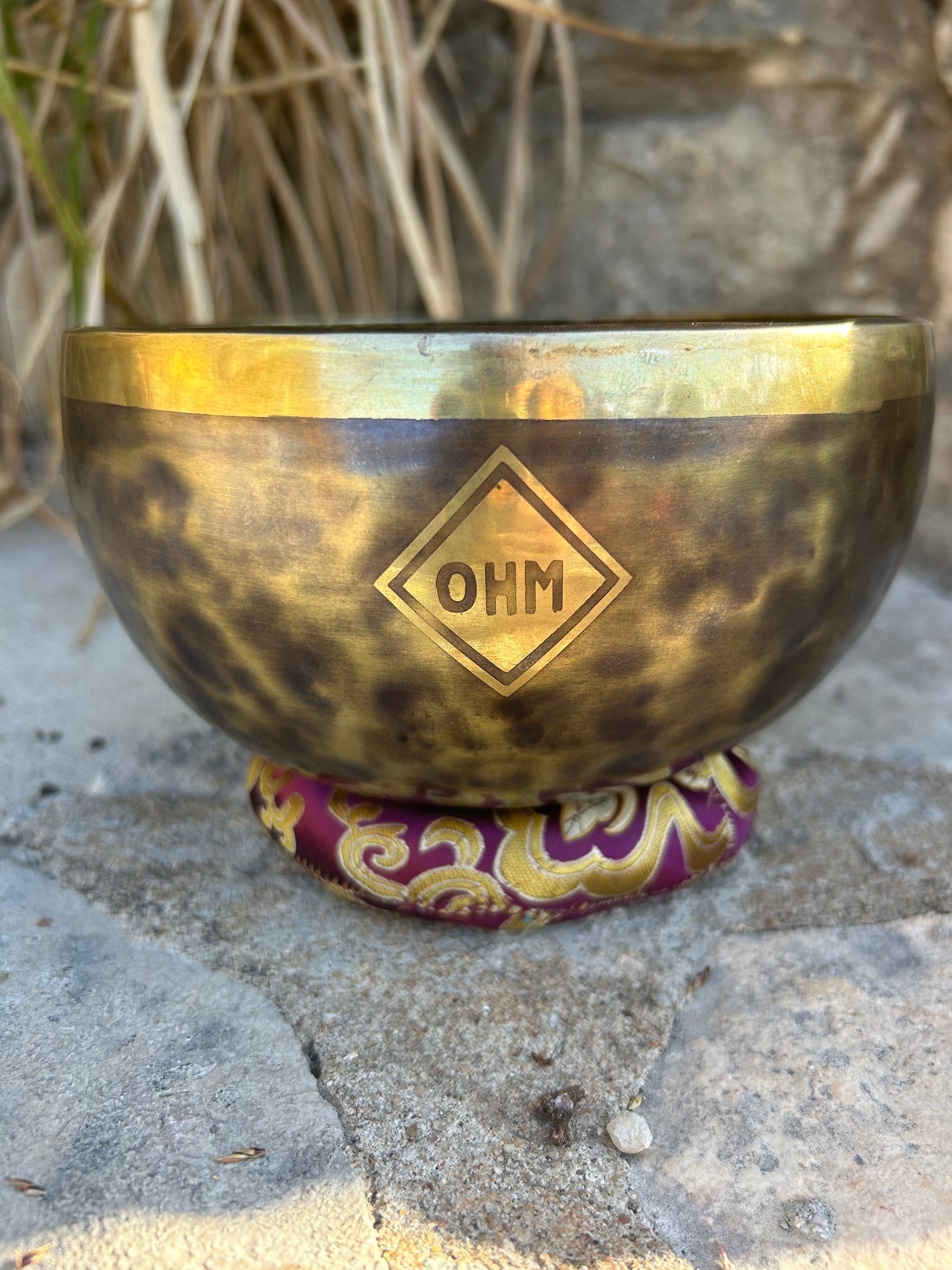 A Note 3rd Octave - Legacy Collection Handmade Bronze Makers Mark Singing Bowl