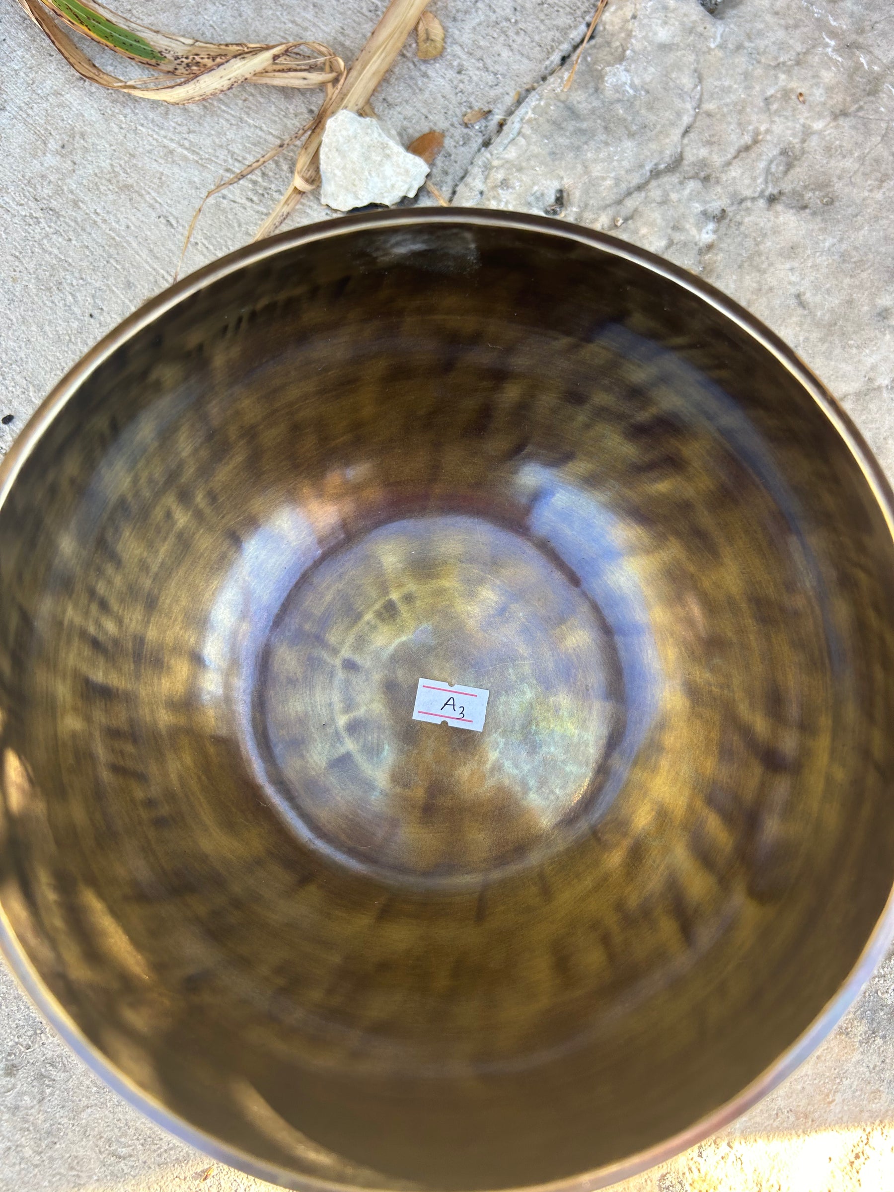 A Note 3rd Octave - Legacy Collection Handmade Bronze Makers Mark Singing Bowl