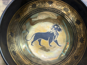 The Leo Singing Bowl - 9 inch Large | Handmade In Nepal
