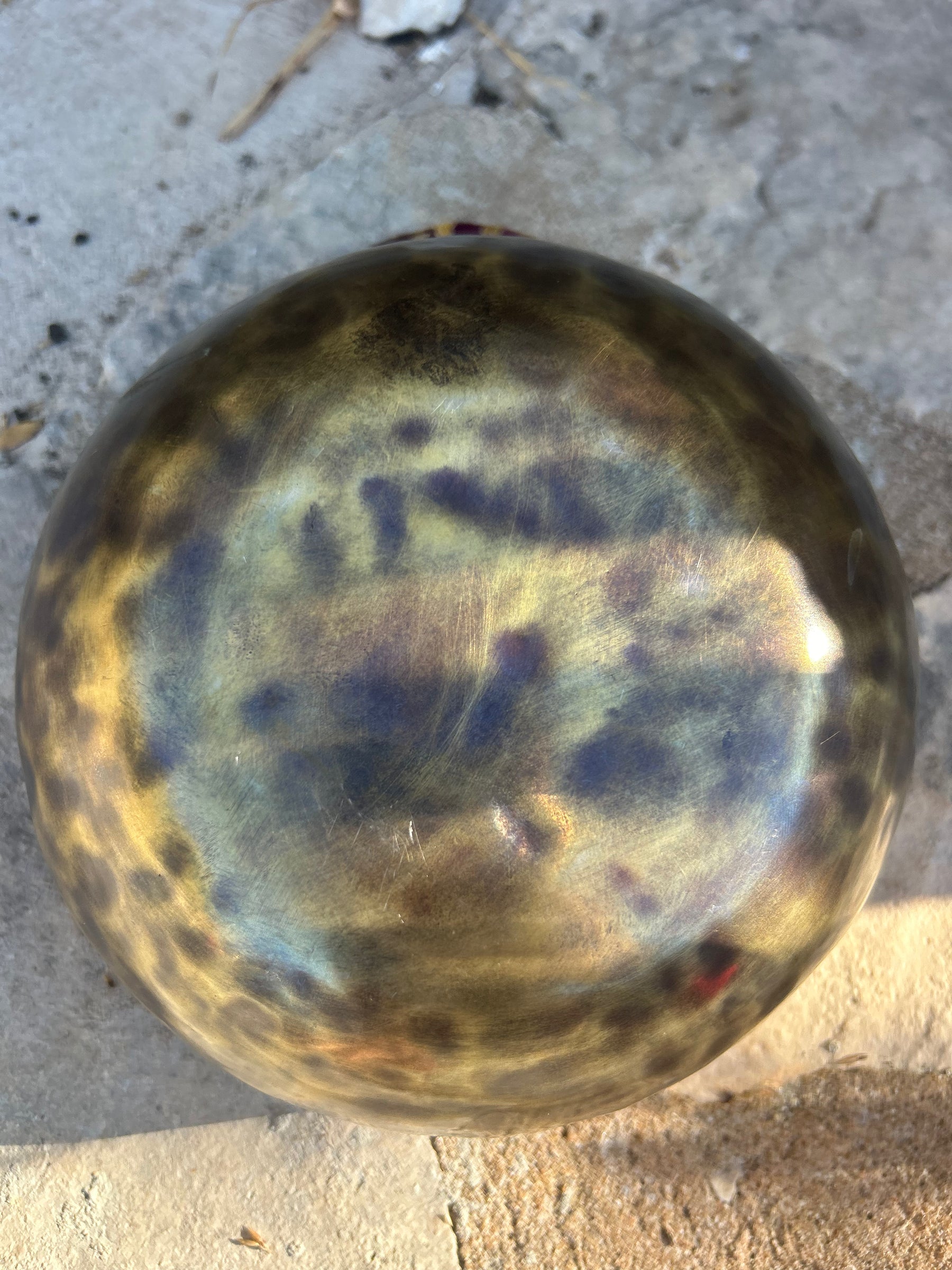 A Note 3rd Octave - Legacy Collection Handmade Bronze Makers Mark Singing Bowl