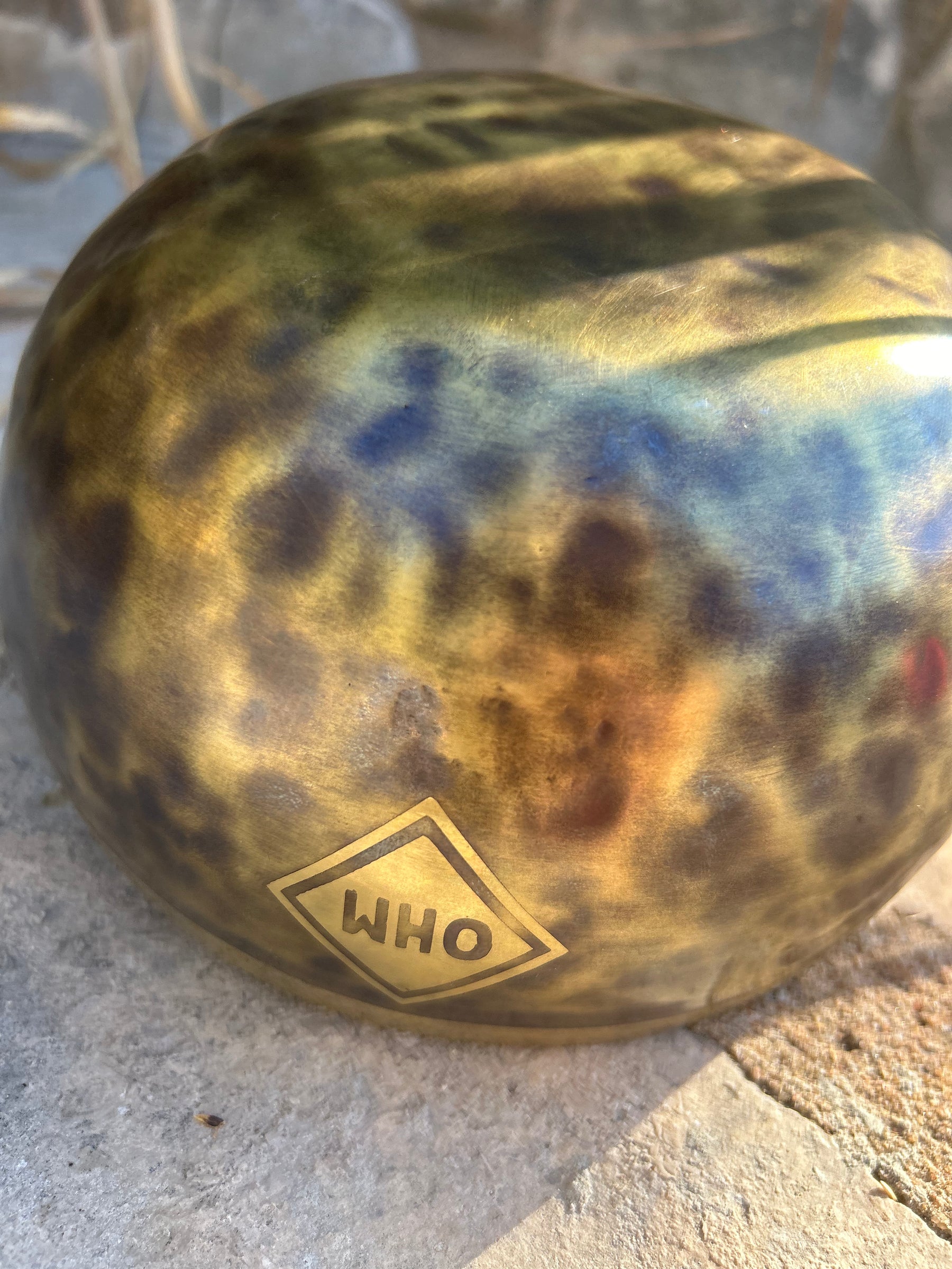 A Note 3rd Octave - Legacy Collection Handmade Bronze Makers Mark Singing Bowl