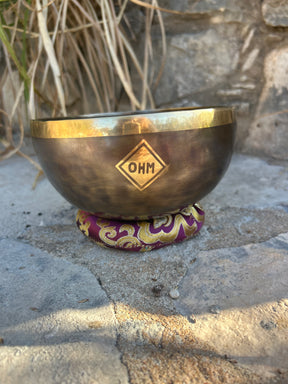 B Note 3rd Octave - Legacy Collection Handmade Bronze Makers Mark Singing Bowl