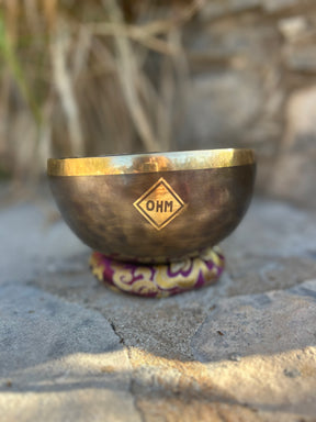 B Note 3rd Octave - Legacy Collection Handmade Bronze Makers Mark Singing Bowl