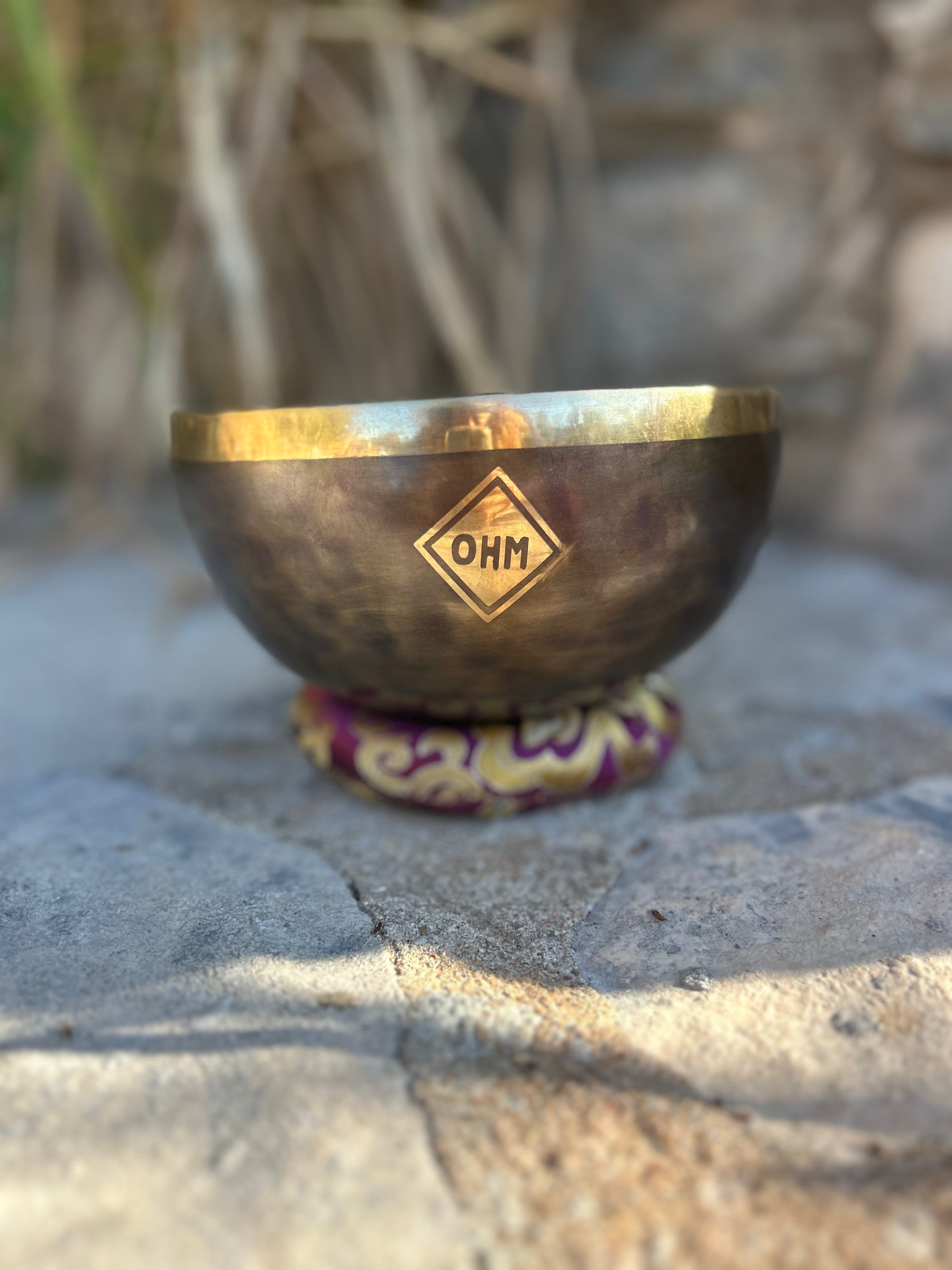 B Note 3rd Octave - Legacy Collection Handmade Bronze Makers Mark Singing Bowl