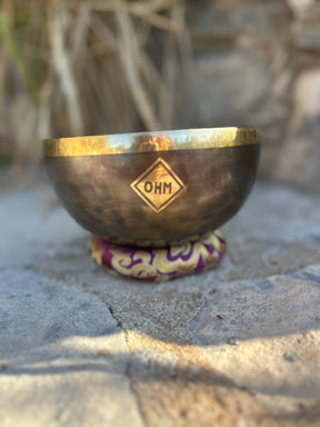 B Note 3rd Octave - Legacy Collection Handmade Bronze Makers Mark Singing Bowl