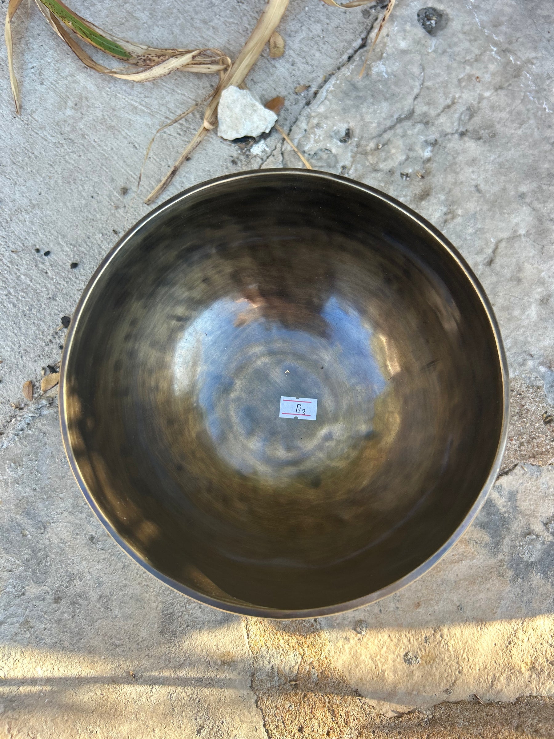 B Note 3rd Octave - Legacy Collection Handmade Bronze Makers Mark Singing Bowl