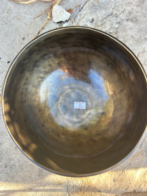 B Note 3rd Octave - Legacy Collection Handmade Bronze Makers Mark Singing Bowl