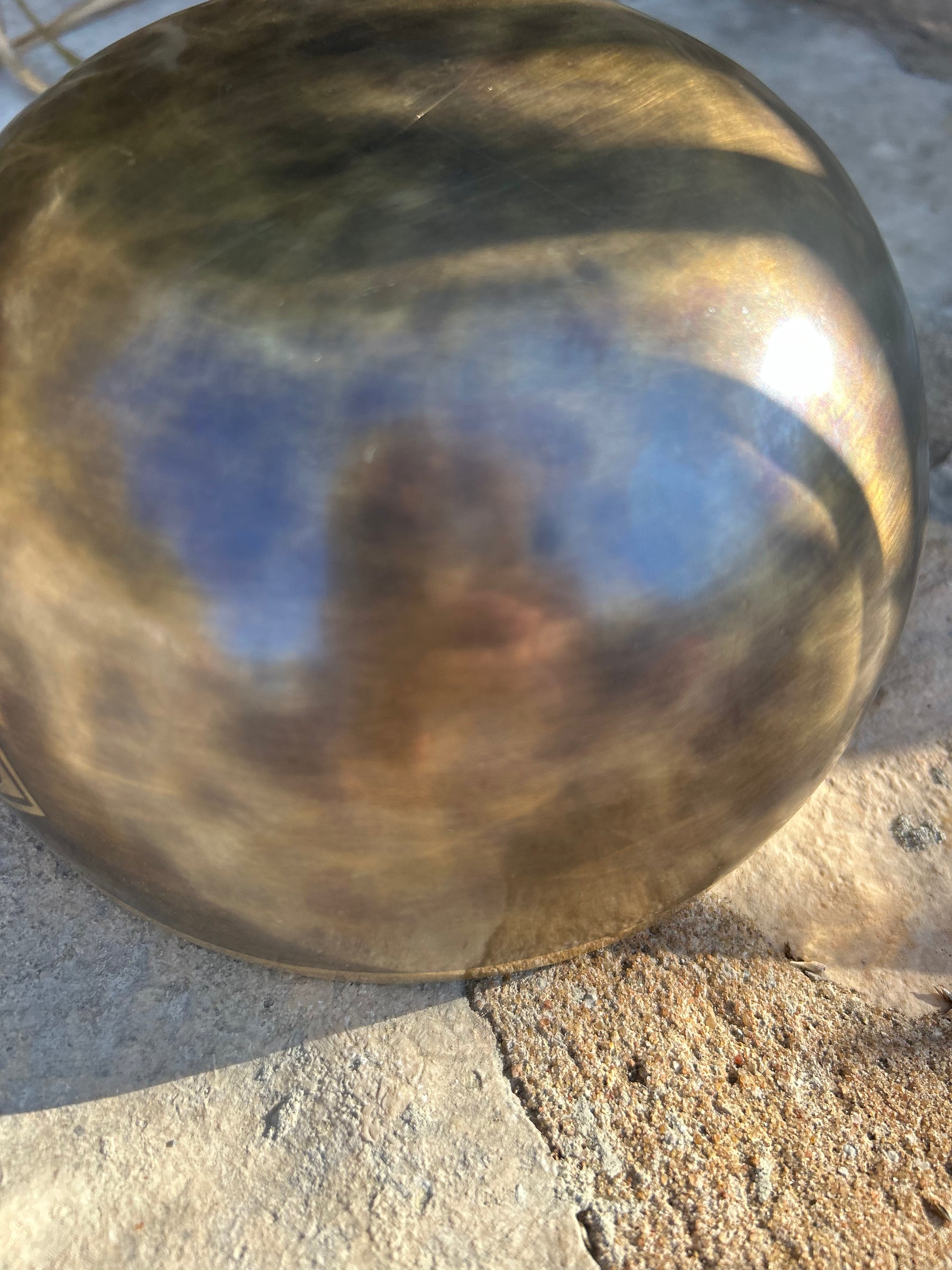 B Note 3rd Octave - Legacy Collection Handmade Bronze Makers Mark Singing Bowl