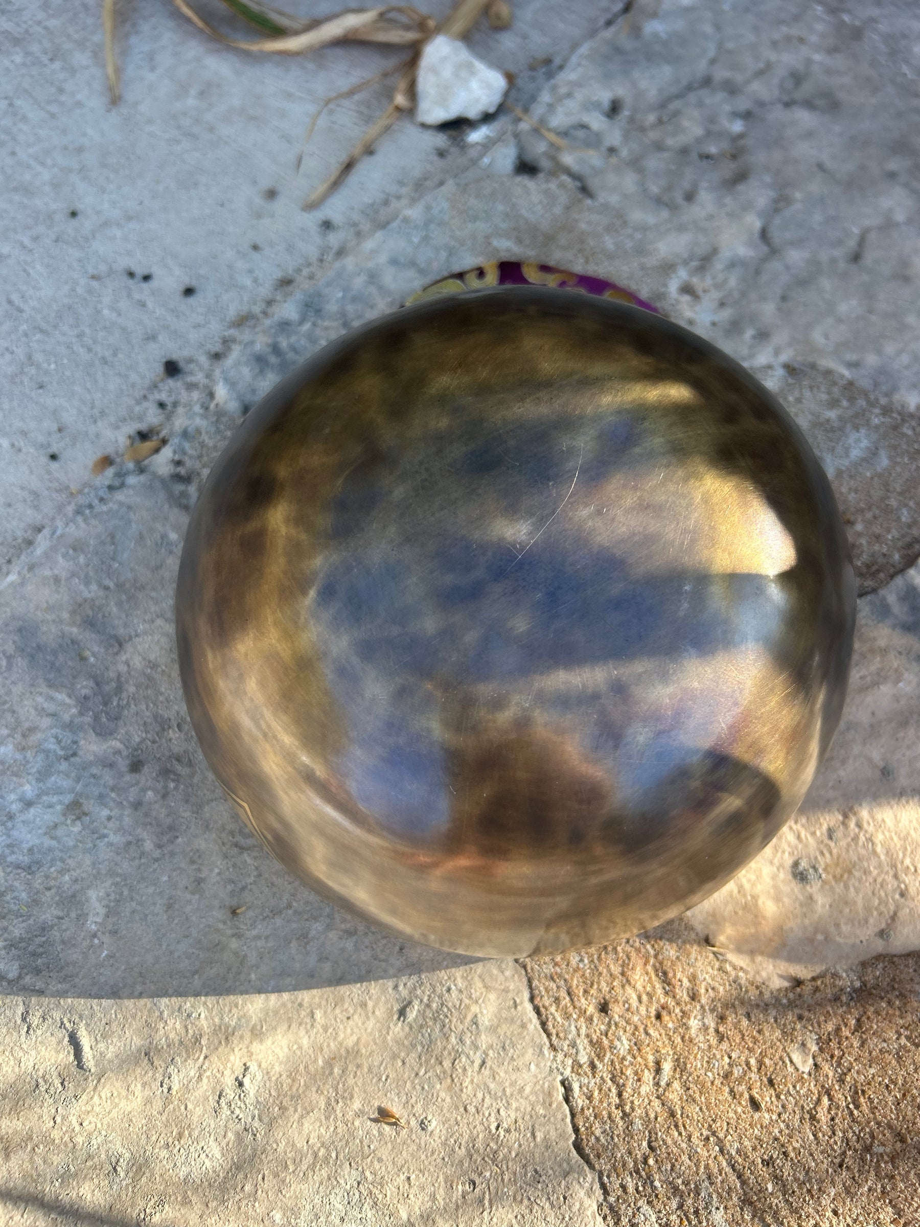 B Note 3rd Octave - Legacy Collection Handmade Bronze Makers Mark Singing Bowl