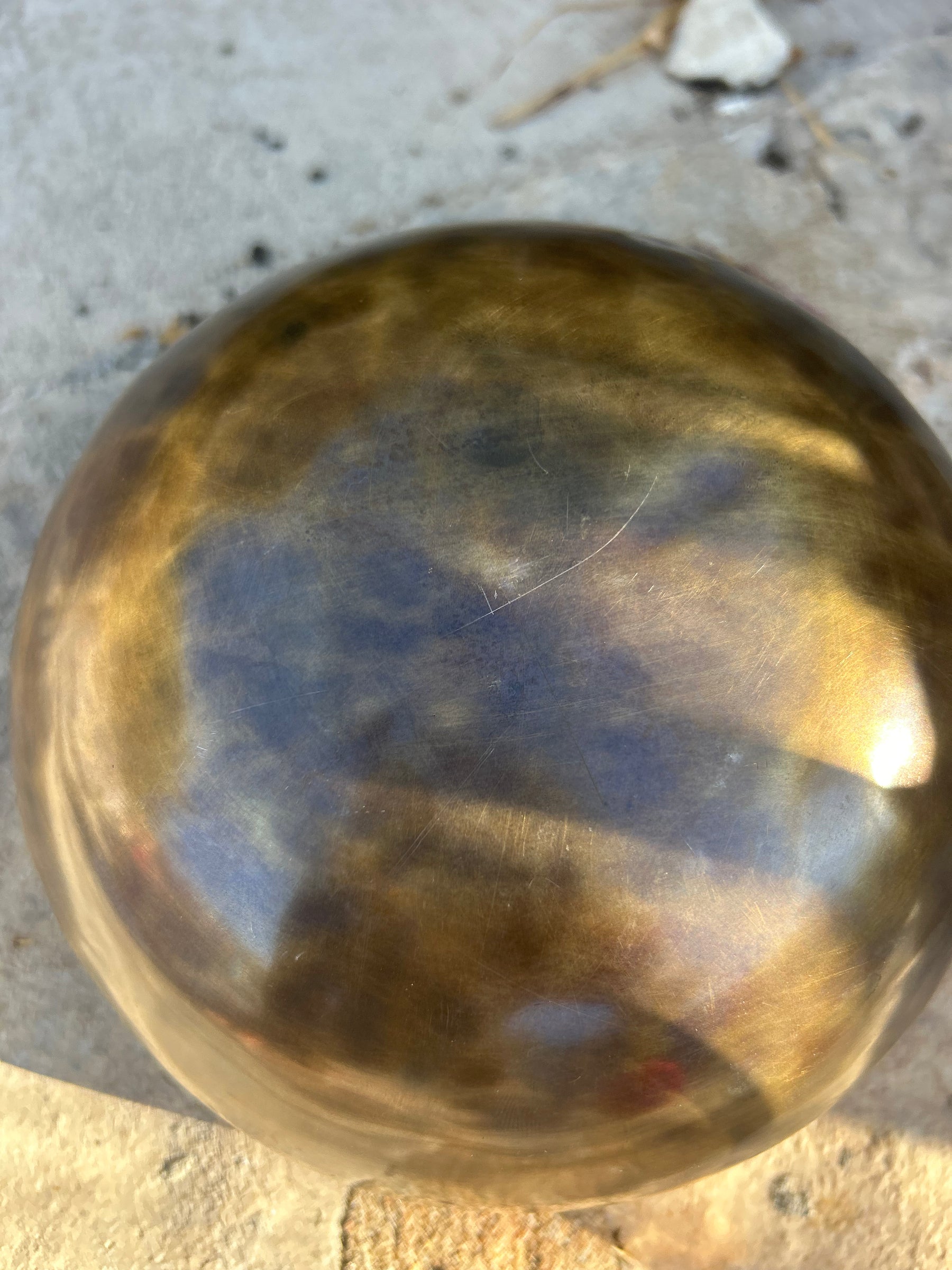 B Note 3rd Octave - Legacy Collection Handmade Bronze Makers Mark Singing Bowl