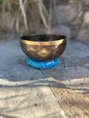 C Note 4th Octave - Legacy Collection Handmade Bronze Makers Mark Singing Bowl