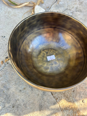 C Note 4th Octave - Legacy Collection Handmade Bronze Makers Mark Singing Bowl