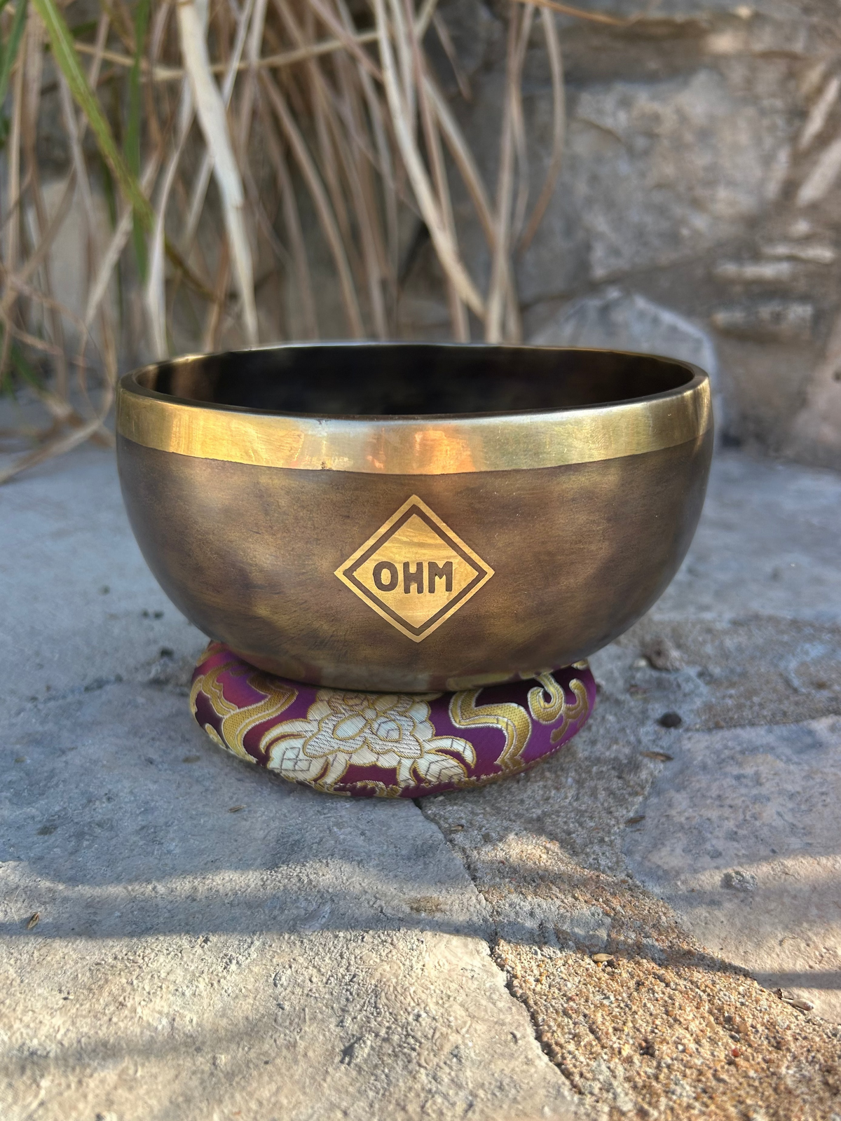 D Note 4th Octave - Legacy Collection Handmade Bronze Makers Mark Singing Bowl