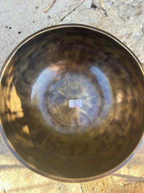 D Note 4th Octave - Legacy Collection Handmade Bronze Makers Mark Singing Bowl